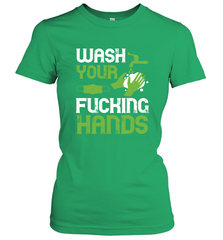 Wash your fucking hands01 01 Women's T-Shirt Women's T-Shirt - HHHstores