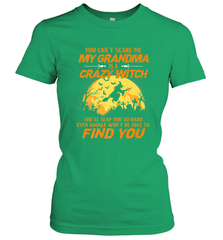 You can't scare me My grandma is a crazy witch Women's T-Shirt Women's T-Shirt - HHHstores