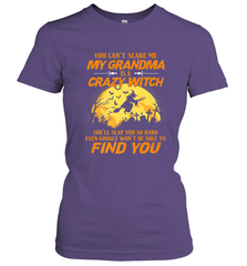 You can't scare me My grandma is a crazy witch Women's T-Shirt Women's T-Shirt - HHHstores