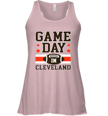 NFL Cleveland Game Day Football Home Team Colors Women's Racerback Tank Women's Racerback Tank - HHHstores