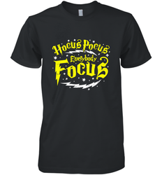 Hocus Pocus Everybody Focus Halloween Teacher Or Student Men's Premium T-Shirt