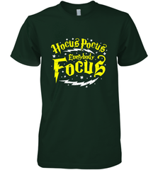 Hocus Pocus Everybody Focus Halloween Teacher Or Student Men's Premium T-Shirt Men's Premium T-Shirt - HHHstores