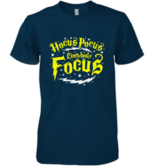 Hocus Pocus Everybody Focus Halloween Teacher Or Student Men's Premium T-Shirt Men's Premium T-Shirt - HHHstores