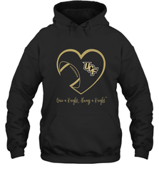 UCF Knights Football Inside Heart  Team  Apparel Hooded Sweatshirt Hooded Sweatshirt - HHHstores