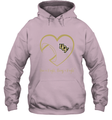 UCF Knights Football Inside Heart  Team  Apparel Hooded Sweatshirt Hooded Sweatshirt - HHHstores