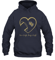 UCF Knights Football Inside Heart  Team  Apparel Hooded Sweatshirt Hooded Sweatshirt - HHHstores