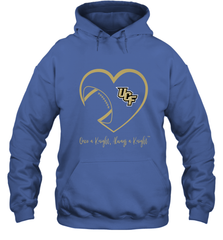 UCF Knights Football Inside Heart  Team  Apparel Hooded Sweatshirt Hooded Sweatshirt - HHHstores