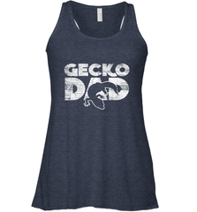 Vintage Gecko Dad  Animal Daddy Fathers Day Gecko Women's Racerback Tank Women's Racerback Tank - HHHstores