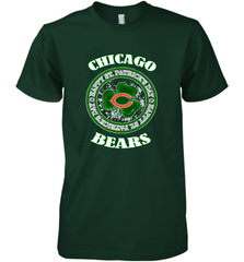 NFL Chicagi Bears Logo Happy St Patrick's Day Men's Premium T-Shirt Men's Premium T-Shirt - HHHstores