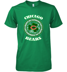 NFL Chicagi Bears Logo Happy St Patrick's Day Men's Premium T-Shirt