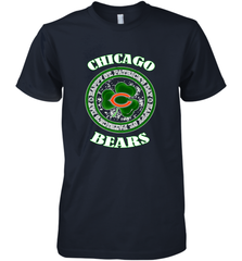 NFL Chicagi Bears Logo Happy St Patrick's Day Men's Premium T-Shirt Men's Premium T-Shirt - HHHstores