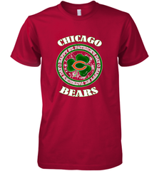 NFL Chicagi Bears Logo Happy St Patrick's Day Men's Premium T-Shirt Men's Premium T-Shirt - HHHstores