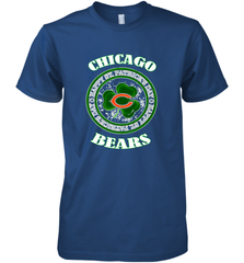 NFL Chicagi Bears Logo Happy St Patrick's Day Men's Premium T-Shirt Men's Premium T-Shirt - HHHstores