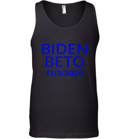 Vote Democrat Joe Biden for President Beto O'Rourke Men's Tank Top Men's Tank Top / Black / XS Men's Tank Top - HHHstores