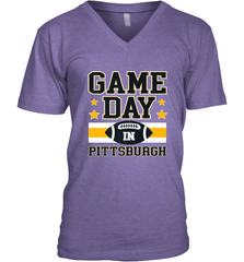 NFL Pittsburgh PA. Game Day Football Home Team Men's V-Neck Men's V-Neck - HHHstores