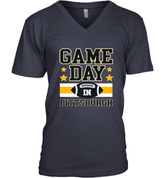 NFL Pittsburgh PA. Game Day Football Home Team Men's V-Neck