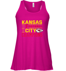 Kansas City Football Champions Vintage KC Distressed Gift Women's Racerback Tank Women's Racerback Tank - HHHstores