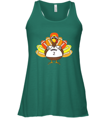 Cool Thanksgiving Football Shirt _ Gobble Player Turkey Gift Women's Racerback Tank Women's Racerback Tank - HHHstores