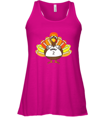 Cool Thanksgiving Football Shirt _ Gobble Player Turkey Gift Women's Racerback Tank Women's Racerback Tank - HHHstores