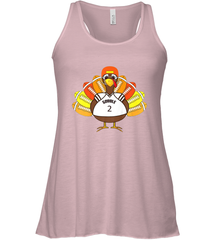 Cool Thanksgiving Football Shirt _ Gobble Player Turkey Gift Women's Racerback Tank Women's Racerback Tank - HHHstores