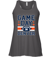 NFL Denver Co Game Day Football Home Team Colors Women's Racerback Tank Women's Racerback Tank - HHHstores