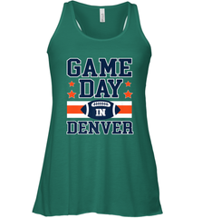NFL Denver Co Game Day Football Home Team Colors Women's Racerback Tank Women's Racerback Tank - HHHstores