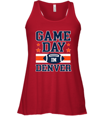 NFL Denver Co Game Day Football Home Team Colors Women's Racerback Tank Women's Racerback Tank - HHHstores