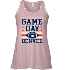 NFL Denver Co Game Day Football Home Team Colors Women's Racerback Tank Women's Racerback Tank - HHHstores