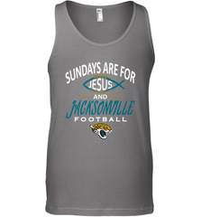 Sundays Are For Jesus and Jacksonville Funny Football Men's Tank Top Men's Tank Top - HHHstores