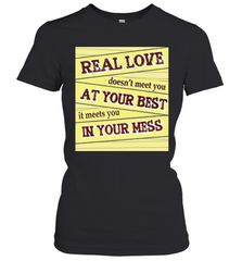 Real love funny quotes for valentine (2) Women's T-Shirt Women's T-Shirt - HHHstores