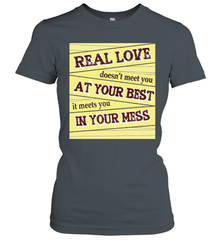 Real love funny quotes for valentine (2) Women's T-Shirt Women's T-Shirt - HHHstores