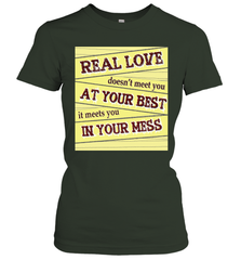 Real love funny quotes for valentine (2) Women's T-Shirt Women's T-Shirt - HHHstores