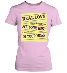 Real love funny quotes for valentine (2) Women's T-Shirt Women's T-Shirt - HHHstores