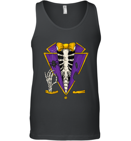 Skeleton Tuxedo Suit Halloween Costume Bones Men's Tank Top Men's Tank Top / Black / XS Men's Tank Top - HHHstores