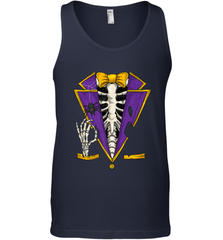 Skeleton Tuxedo Suit Halloween Costume Bones Men's Tank Top Men's Tank Top - HHHstores
