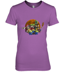 Disney Pixar Toy Story Halloween Moon Group Women's Premium T-Shirt Women's Premium T-Shirt - HHHstores