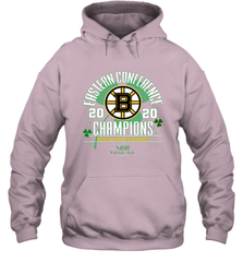 NHL ST PATRICK'S DAY Boston Bruins Fanatics 2020 Eastern Conference Champions Defensive Zone Hooded Sweatshirt Hooded Sweatshirt - HHHstores