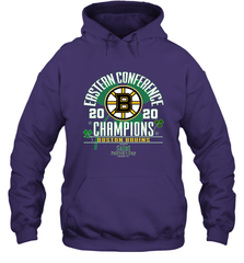 NHL ST PATRICK'S DAY Boston Bruins Fanatics 2020 Eastern Conference Champions Defensive Zone Hooded Sweatshirt Hooded Sweatshirt - HHHstores