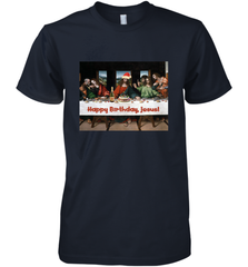 Comics Style Funny Christmas Happy Birthday Jesus Men's Premium T-Shirt Men's Premium T-Shirt - HHHstores