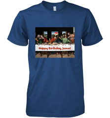 Comics Style Funny Christmas Happy Birthday Jesus Men's Premium T-Shirt Men's Premium T-Shirt - HHHstores