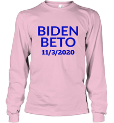Vote Democrat Joe Biden for President Beto O'Rourke Long Sleeve T-Shirt Long Sleeve T-Shirt - HHHstores