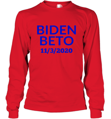 Vote Democrat Joe Biden for President Beto O'Rourke Long Sleeve T-Shirt Long Sleeve T-Shirt - HHHstores