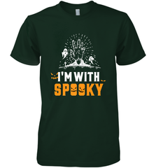 Spooky Halloween Costume Scary Gift Men's Premium T-Shirt Men's Premium T-Shirt - HHHstores