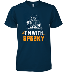 Spooky Halloween Costume Scary Gift Men's Premium T-Shirt Men's Premium T-Shirt - HHHstores
