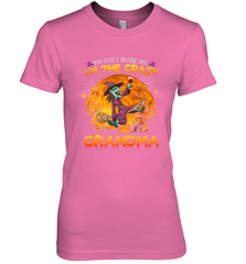 You can't scare me I'm the crazy grandma halloween Women's Premium T-Shirt Women's Premium T-Shirt - HHHstores