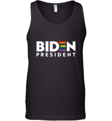 Joseph Biden For President T Shirt_ LGBT Gay Pride Rainbow Men's Tank Top Men's Tank Top - HHHstores