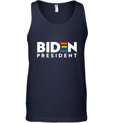 Joseph Biden For President T Shirt_ LGBT Gay Pride Rainbow Men's Tank Top Men's Tank Top - HHHstores