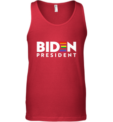 Joseph Biden For President T Shirt_ LGBT Gay Pride Rainbow Men's Tank Top Men's Tank Top - HHHstores
