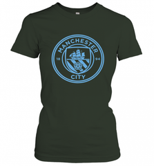 Manchester City  Mono crest tee Women's T-Shirt Women's T-Shirt - HHHstores
