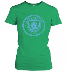 Manchester City  Mono crest tee Women's T-Shirt Women's T-Shirt - HHHstores